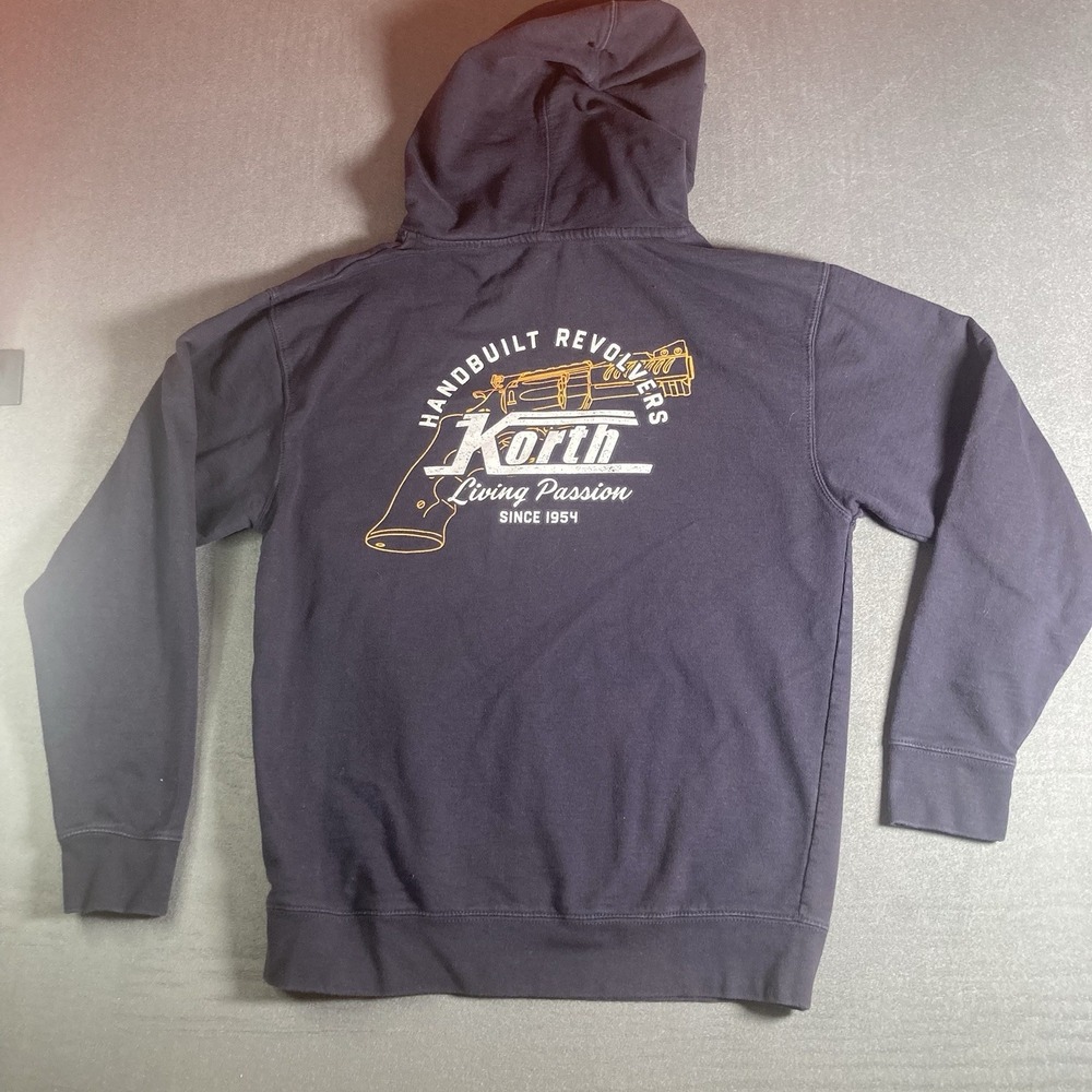 Nighthawk Custom Korth Revolver Hoodie Medium Discontinued 1911 Gunsmith
